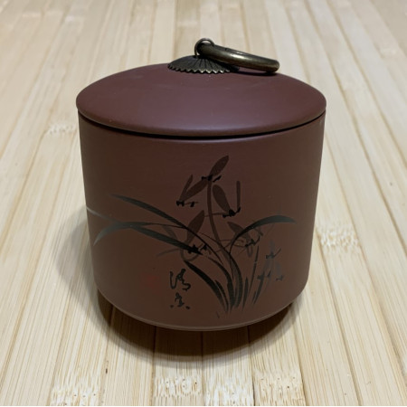 Керамическая баночка для чая 200 мл